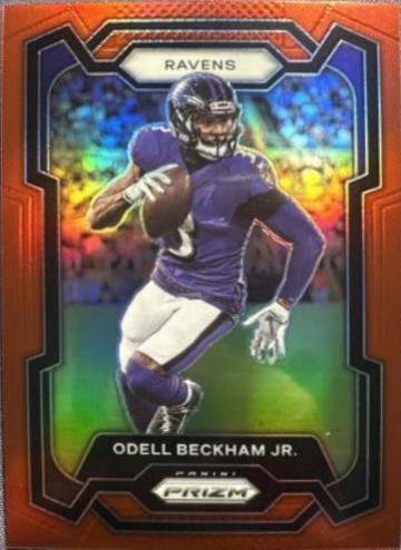 Odell Beckham Jr. [Black Red Checker] #25