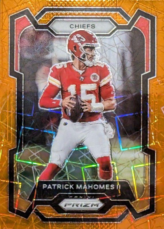 Patrick Mahomes II [Orange Lazer] #149