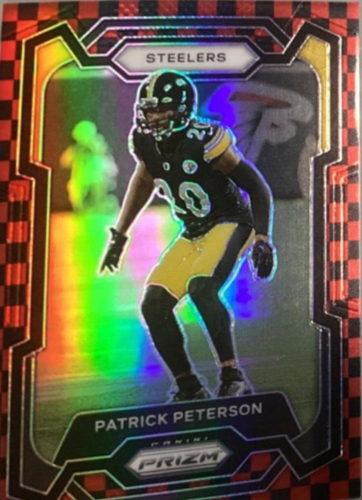 Patrick Peterson [Black Red Checker] #253