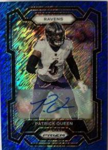 Patrick Queen [Autograph Blue Shimmer] #24