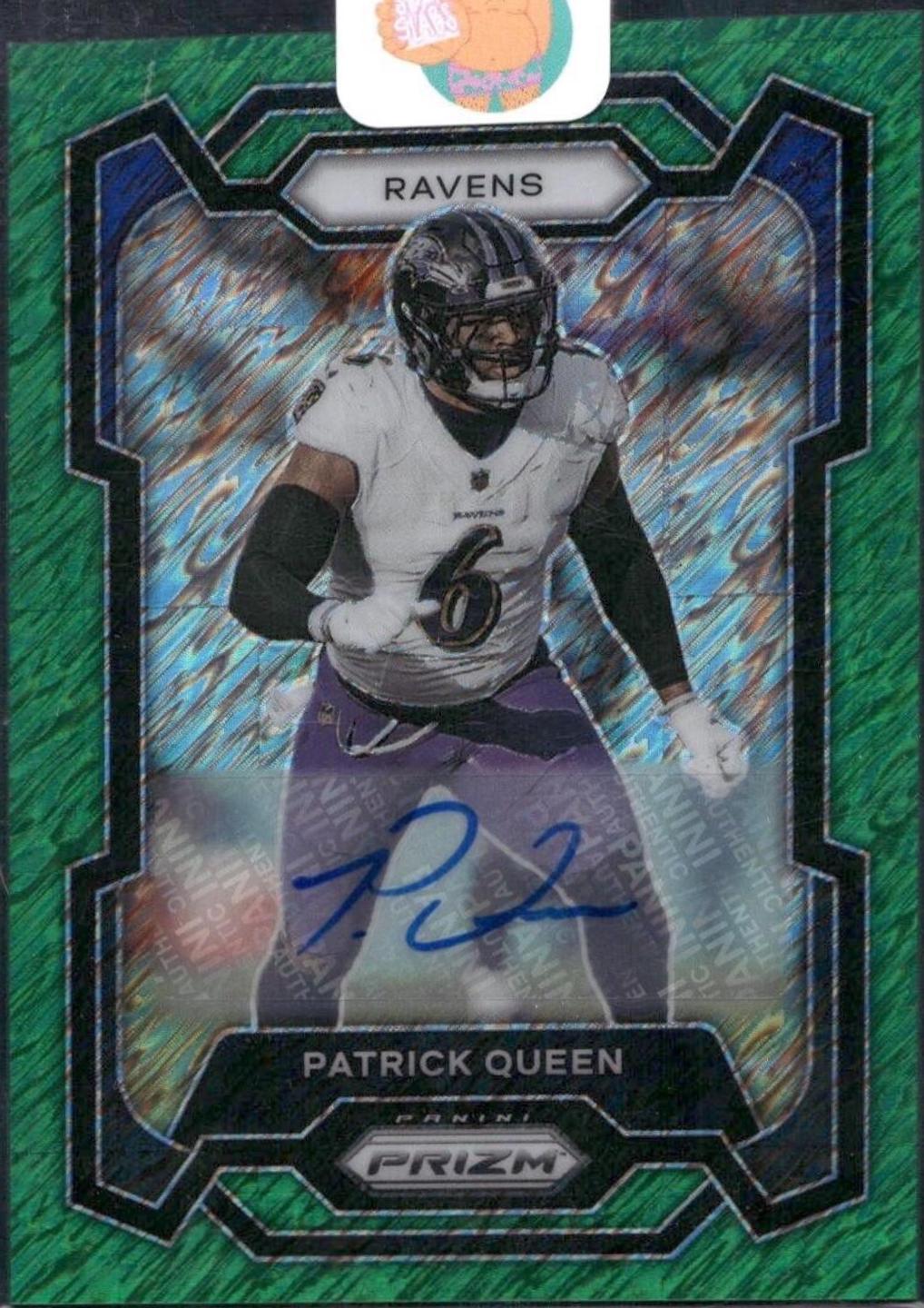 Patrick Queen [Autograph Green Shimmer] #24