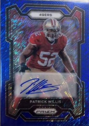 Patrick Willis [Autograph Blue Shimmer] #269