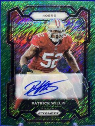 Patrick Willis [Autograph Green Shimmer] #269
