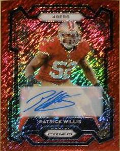 Patrick Willis [Autograph Red Shimmer] #269