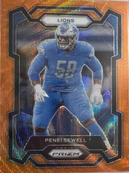 Penei Sewell [Orange Wave] #103