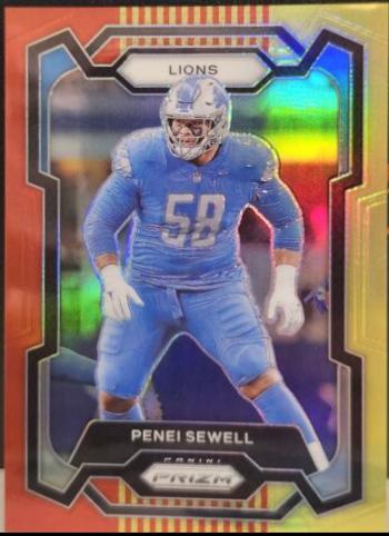 Penei Sewell [Red Yellow] #103