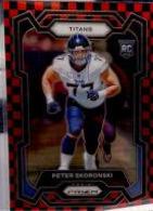 Peter Skoronski [Black Red Checker] #395