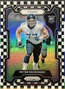 Peter Skoronski [Black White Checker] #395