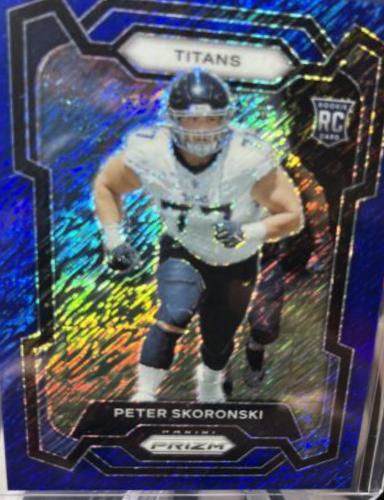 Peter Skoronski [Blue Shimmer] #395