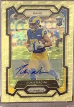 Puka Nacua [Autograph Gold Vinyl] #357