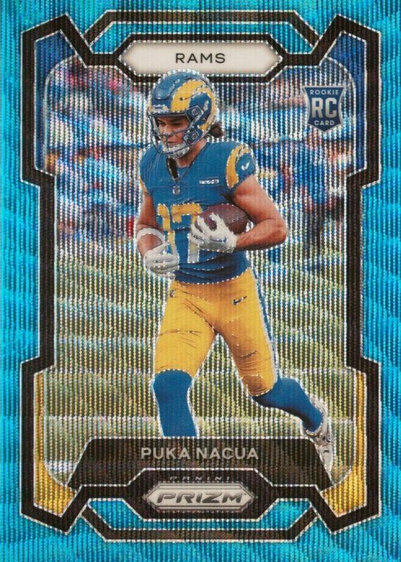 Puka Nacua [Blue Wave] #357