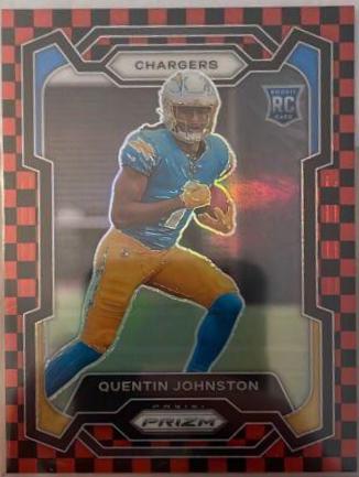 Quentin Johnston [Black Red Checker] #353