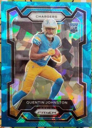 Quentin Johnston [Blue Ice] #353