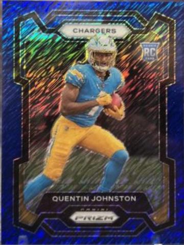 Quentin Johnston [Blue Shimmer] #353