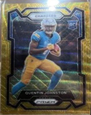 Quentin Johnston [Gold Wave] #353