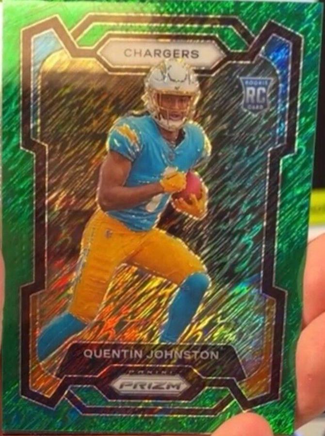 Quentin Johnston [Green Shimmer] #353