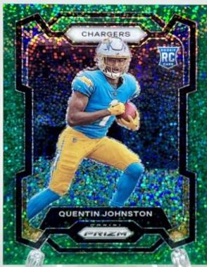 Quentin Johnston [Green Sparkle] #353