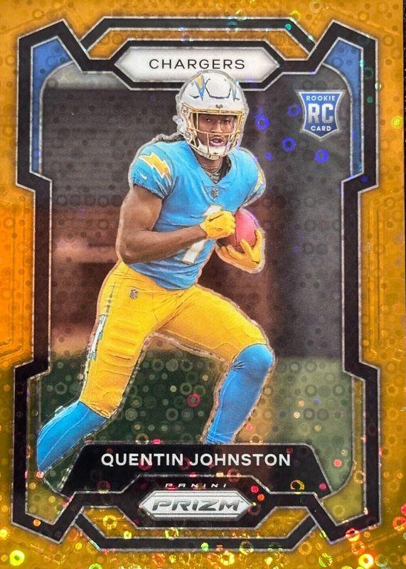 Quentin Johnston [Orange Disco] #353