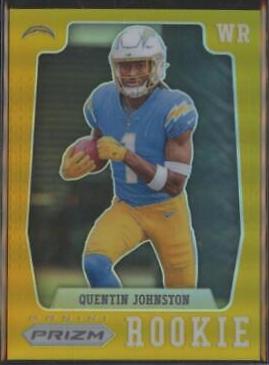 Quentin Johnston [SP Variation Gold] #307