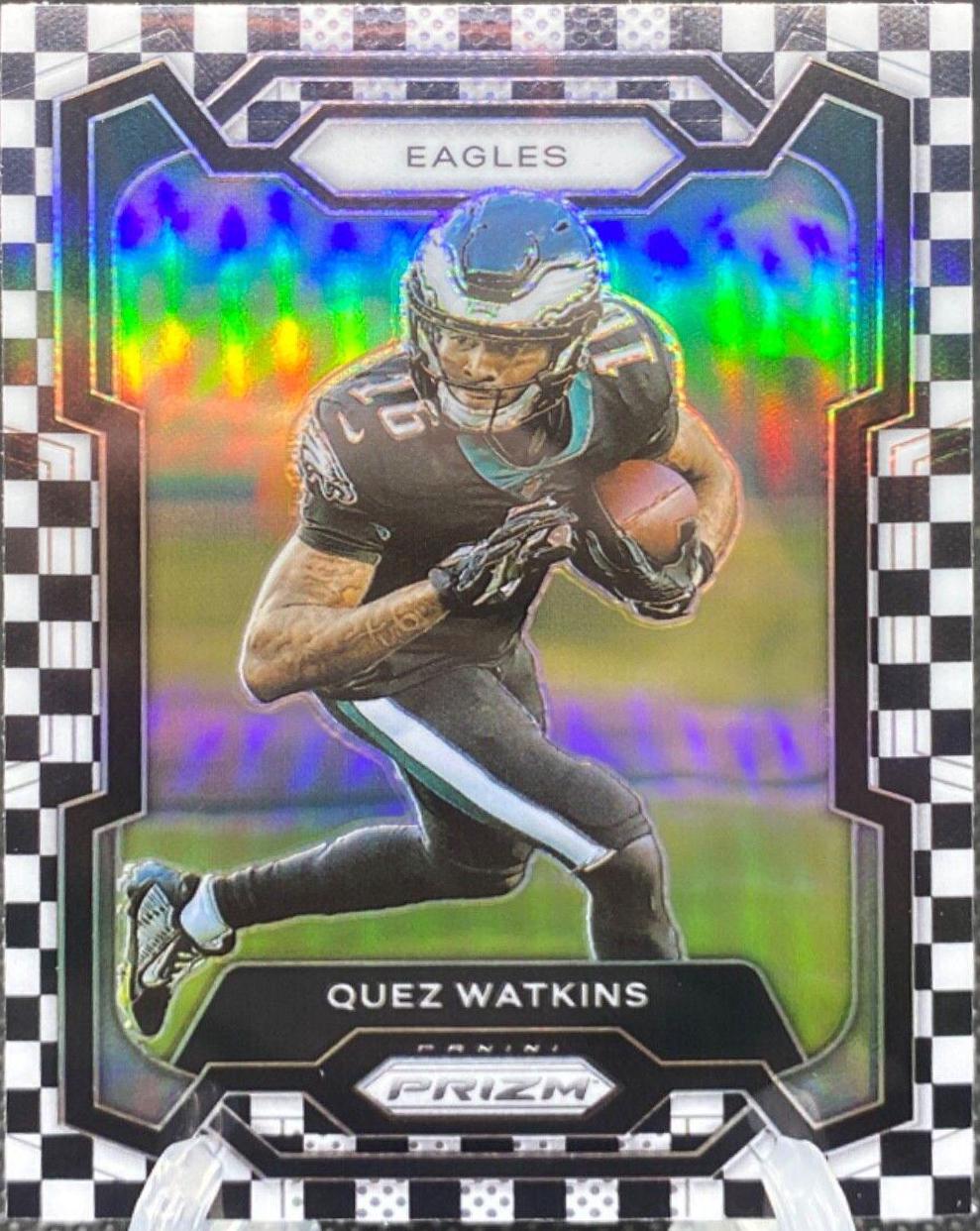 Quez Watkins [Black White Checker] #246