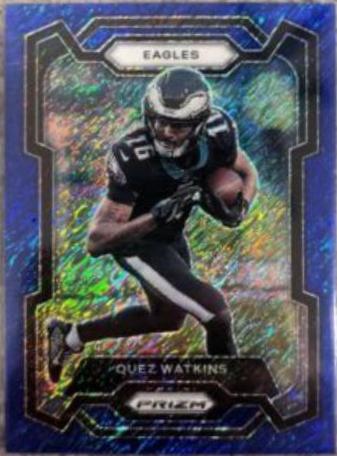 Quez Watkins [Blue Shimmer] #246