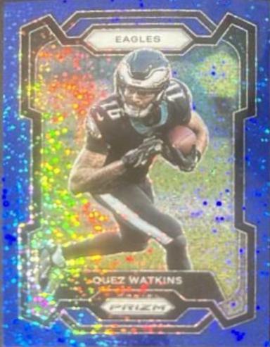 Quez Watkins [Blue Sparkle] #246