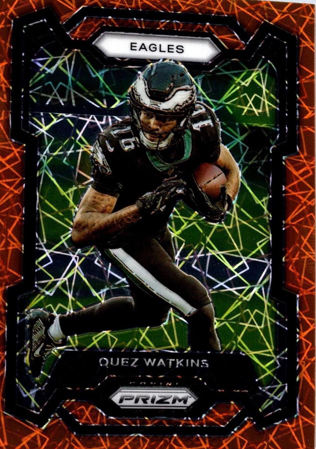 Quez Watkins [Orange Lazer] #246