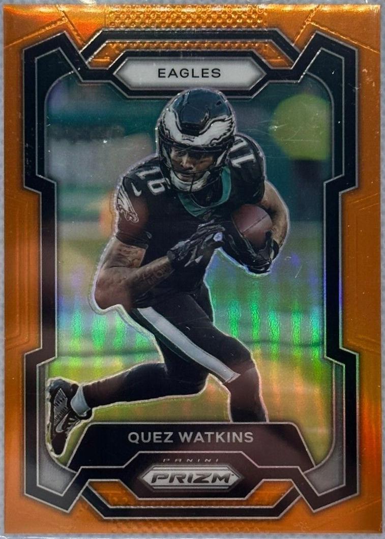 Quez Watkins [Orange Wave] #246