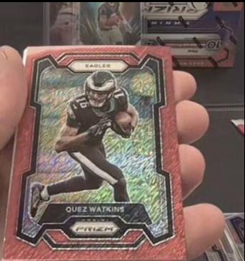 Quez Watkins [Red Shimmer] #246