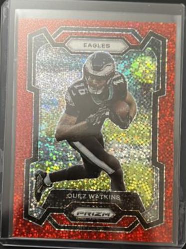 Quez Watkins [Red Sparkle] #246