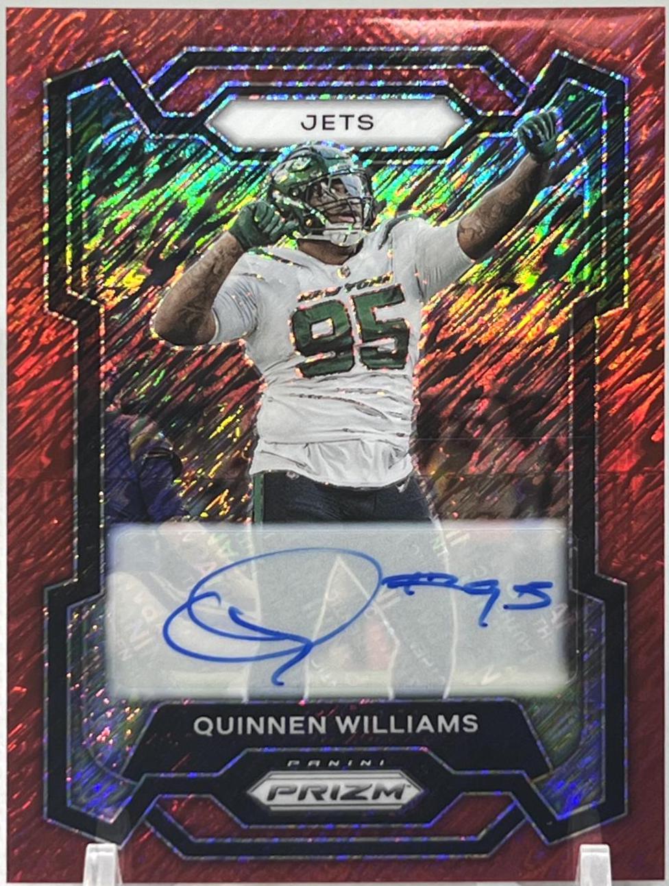 Quinnen Williams [Autograph Red Shimmer] #234