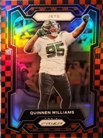 Quinnen Williams [Black Red Checker] #234