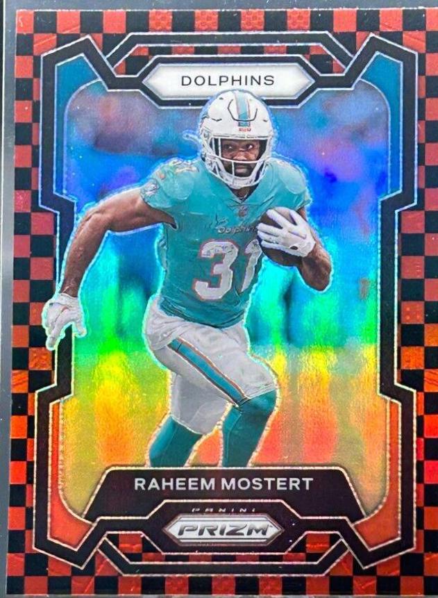 Raheem Mostert [Black Red Checker] #189