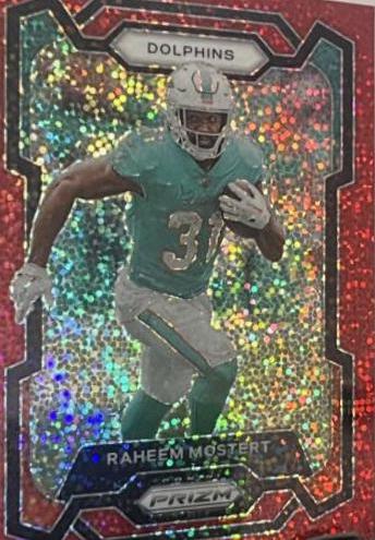 Raheem Mostert [Red Sparkle] #189