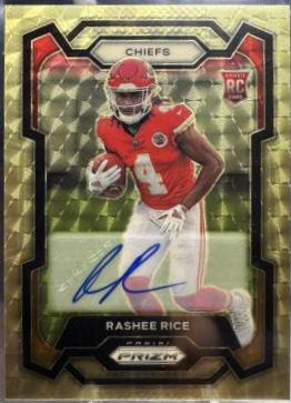 Rashee Rice [Autograph Gold Vinyl] #350