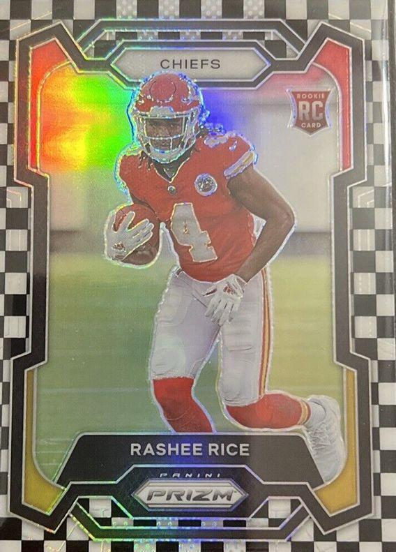 Rashee Rice [Black White Checker] #350