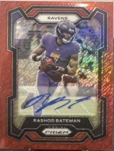 Rashod Bateman [Autograph Red Shimmer] #20