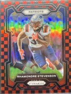 Rhamondre Stevenson [Black Red Checker] #209