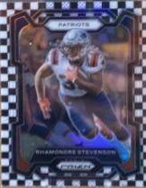Rhamondre Stevenson [Black White Checker] #209