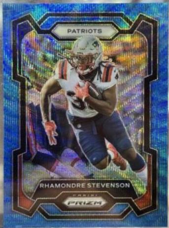 Rhamondre Stevenson [Blue Wave] #209