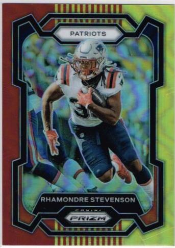 Rhamondre Stevenson [Red Yellow] #209
