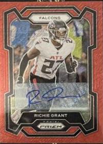 Richie Grant [Autograph Red Shimmer] #13