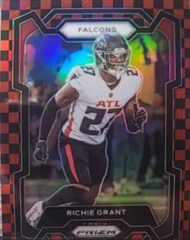 Richie Grant [Black Red Checker] #13