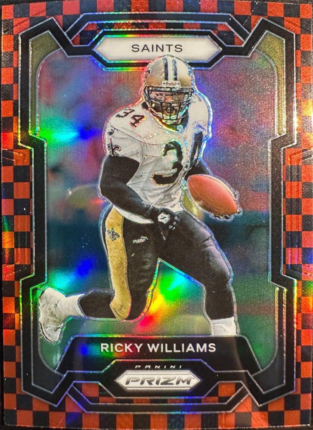Ricky Williams [Black Red Checker] #215