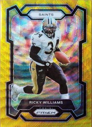 Ricky Williams [Gold Wave] #215