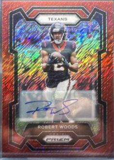 Robert Woods [Autograph Red Shimmer] #123
