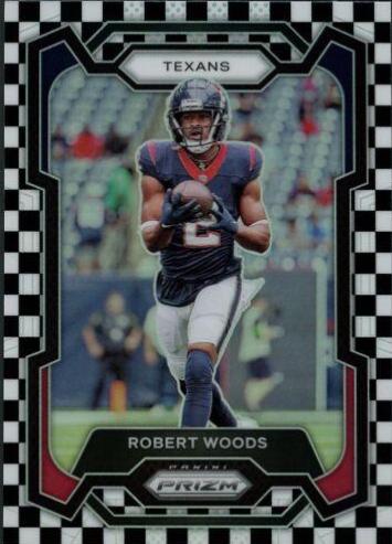 Robert Woods [Black White Checker] #123