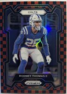 Rodney Thomas II [Black Red Checker] #130