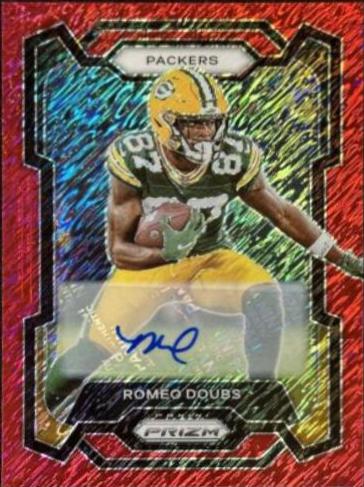 Romeo Doubs [Autograph Red Shimmer] #114