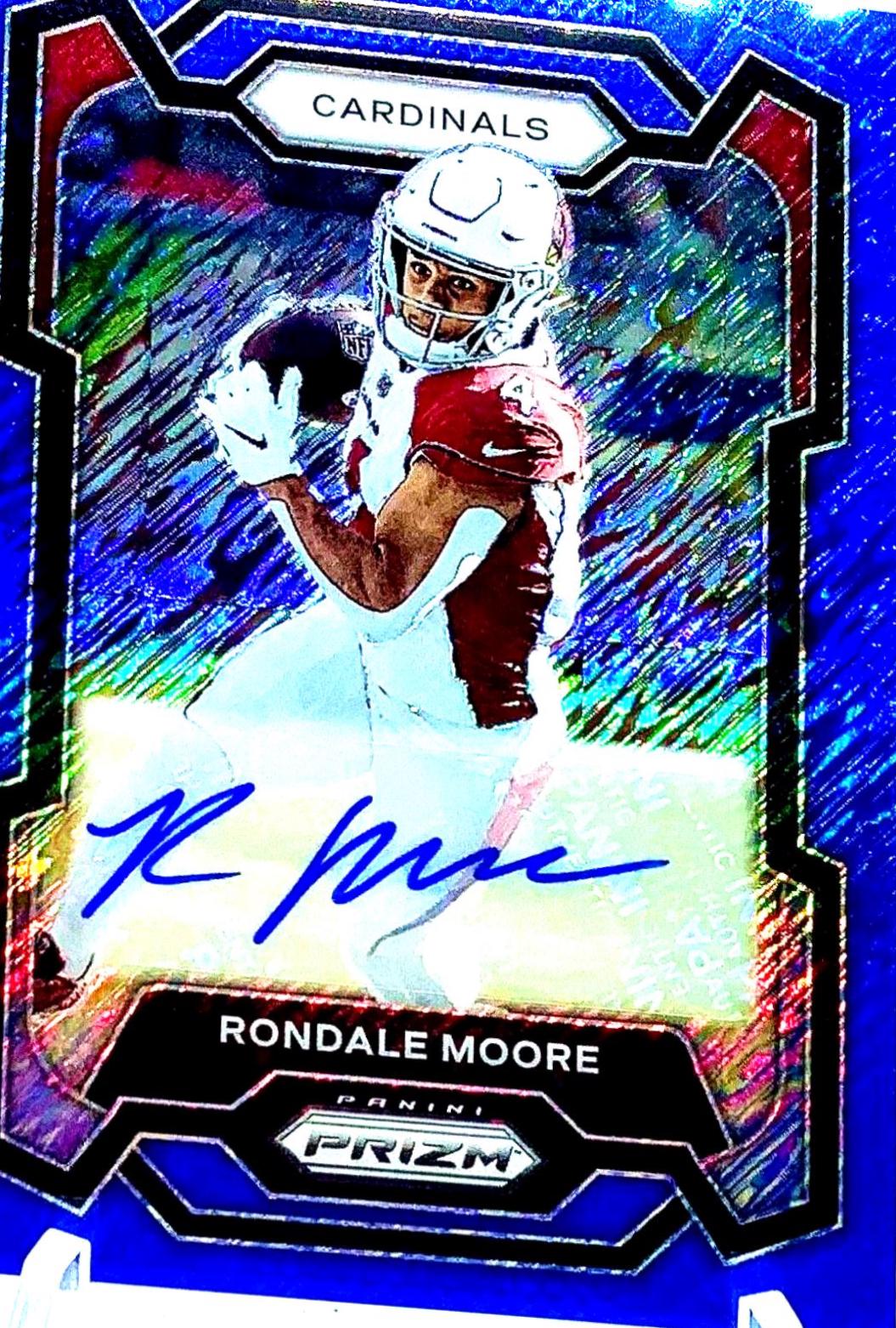 Rondale Moore [Autograph Blue Shimmer] #7